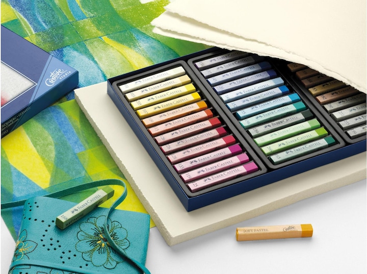 Immagine prodotto Faber-Castell Gesso pastello morbido (Multicolore, 24 x)