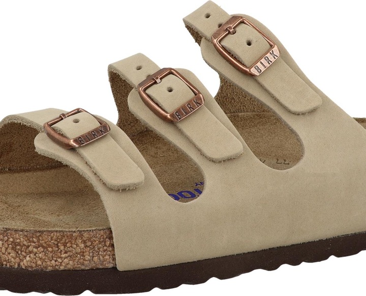 Actual product image Birkenstock Florida SFB geöltes Nubukleder Weichbettung normal - 66003 (38)