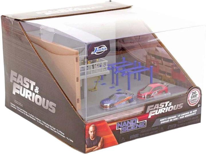 Produktbild Jada Fast & Furious Nano Han's Garage Diorama