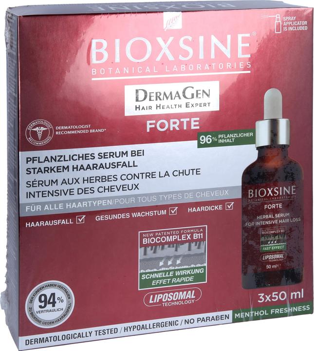 Actual product image Bioxsine Forte (150 ml, Liquid shampoo)