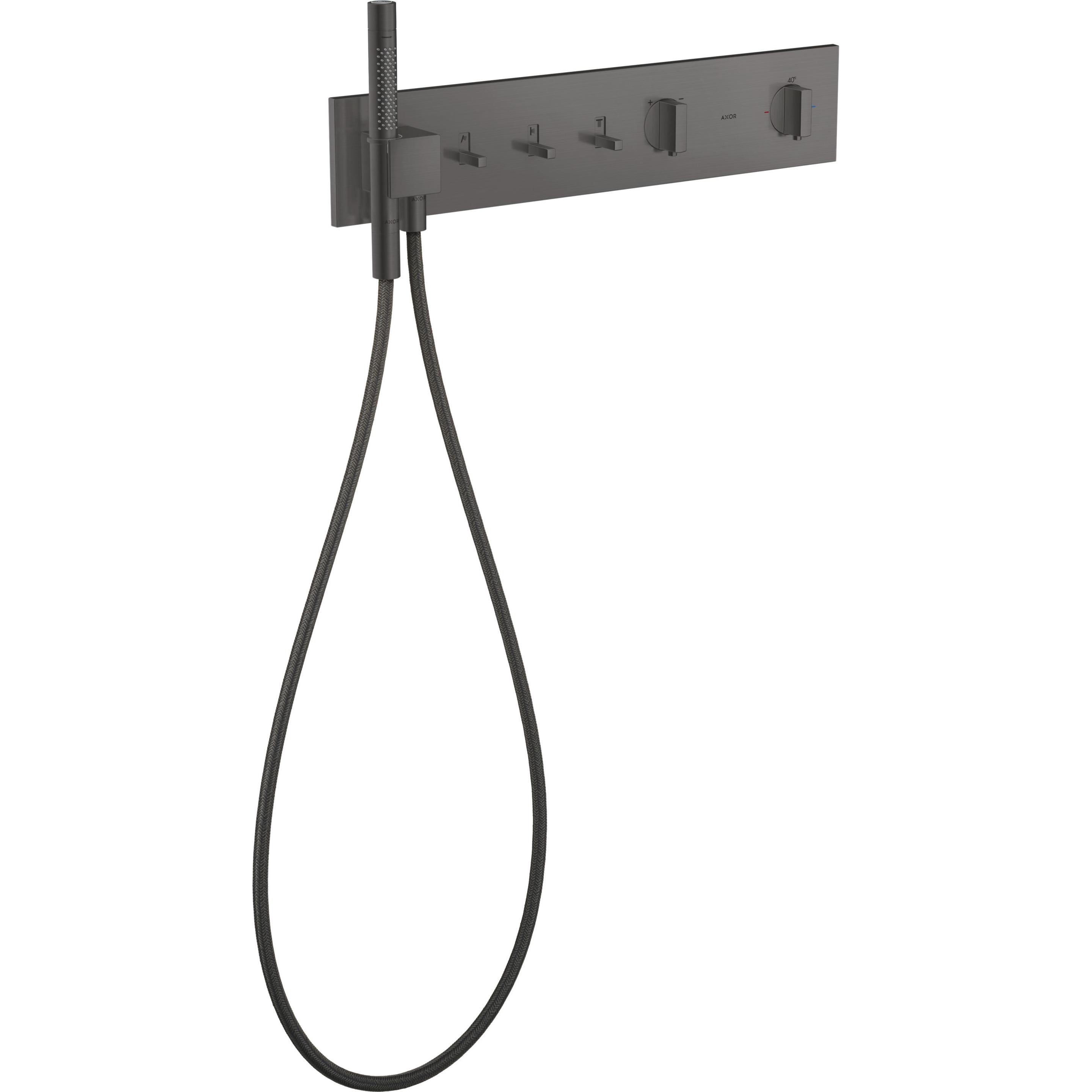 hansgrohe, Badarmatur, AXOR ShowerComposition Thermostatmodul Select, 3 Verbraucher, 540/110, 12572