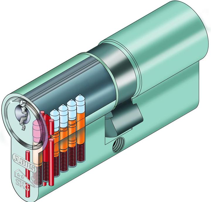 Actual product image Abus Half cylinder E60NP 10/30 (Half cylinder)