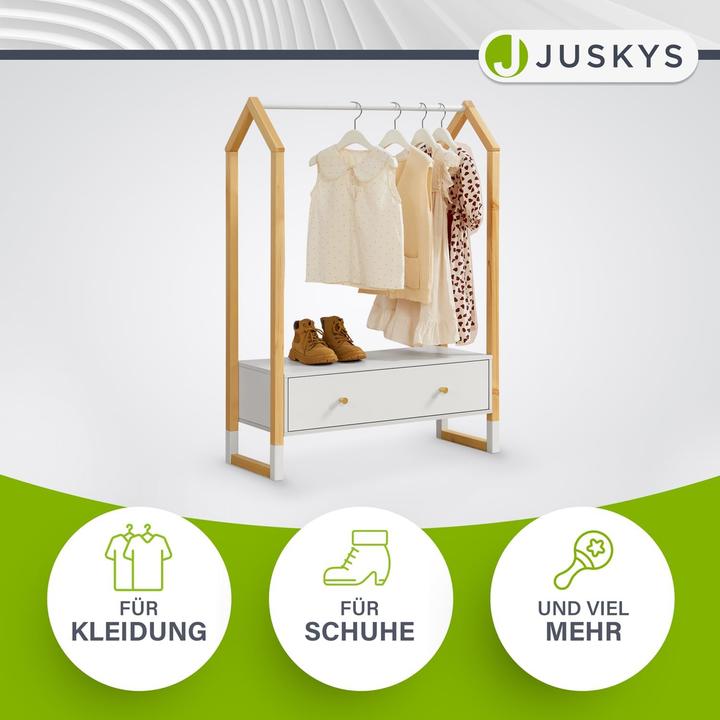 Image du produit Juskys Filla (80 x 30 x 110 cm)