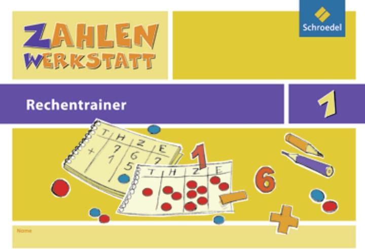 Immagine prodotto Zahlenwerkstatt 1. Rechentrainer - Ausgabe 2009 (Tedesco, Hans-Dieter Rinkens, Kurt Hönisch, Gerhild Träger, 2009)