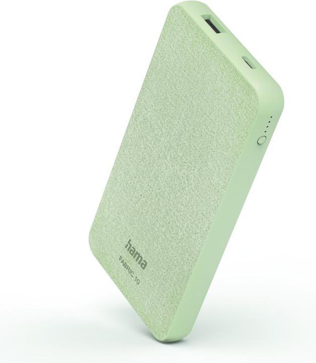 Actual product image Hama Fabric 10 (10000 mAh, 37 Wh)