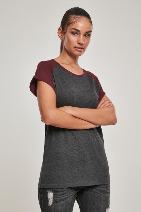 Actual product image Urban Classics Ladies Contrast Raglan Tee (XXL)