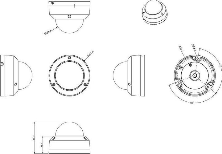 Produktbild Vivotek FD9380-HV-V2 IP-Kamera 5MPx T/N IR PoE