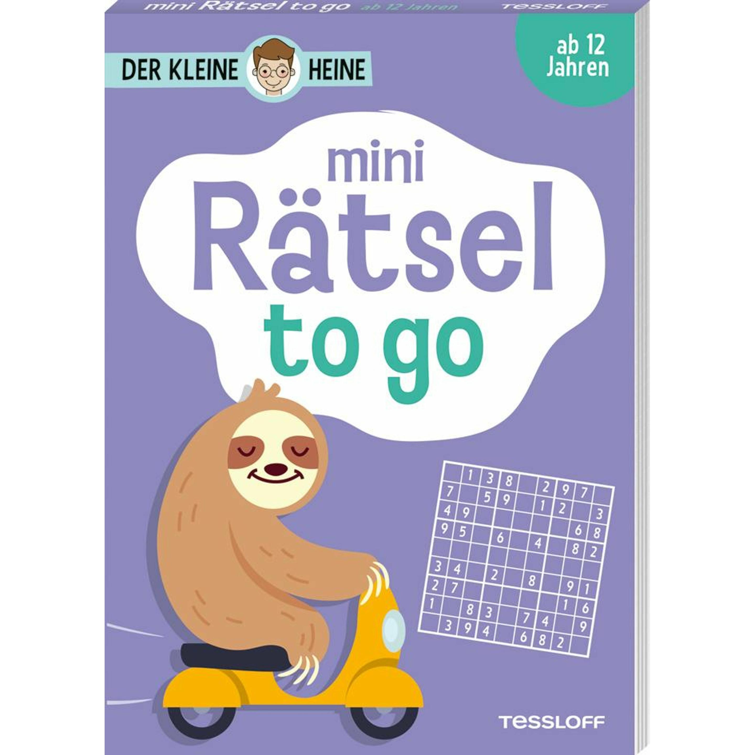 Der kleine Heine. Mini Rätsel to go. Ab 12 Jahren, Kinderbücher von Stefan Heine