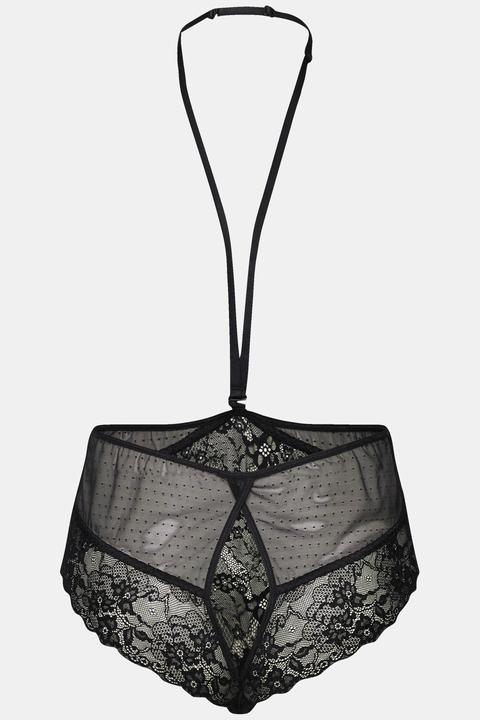 Actual product image Ulla Popken Braziilian Neck Strap Brief (62)