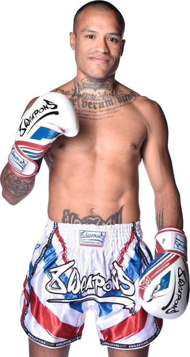 Image du produit 8Weapons Boxing Gloves, Shift, white-navy-red, 10 Oz (10 OZ)