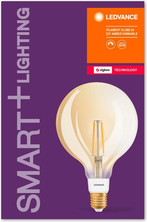 Image du produit Ledvance Smart+ Filament Globe (E27, 6 W, 680 lm, 1 x, E)