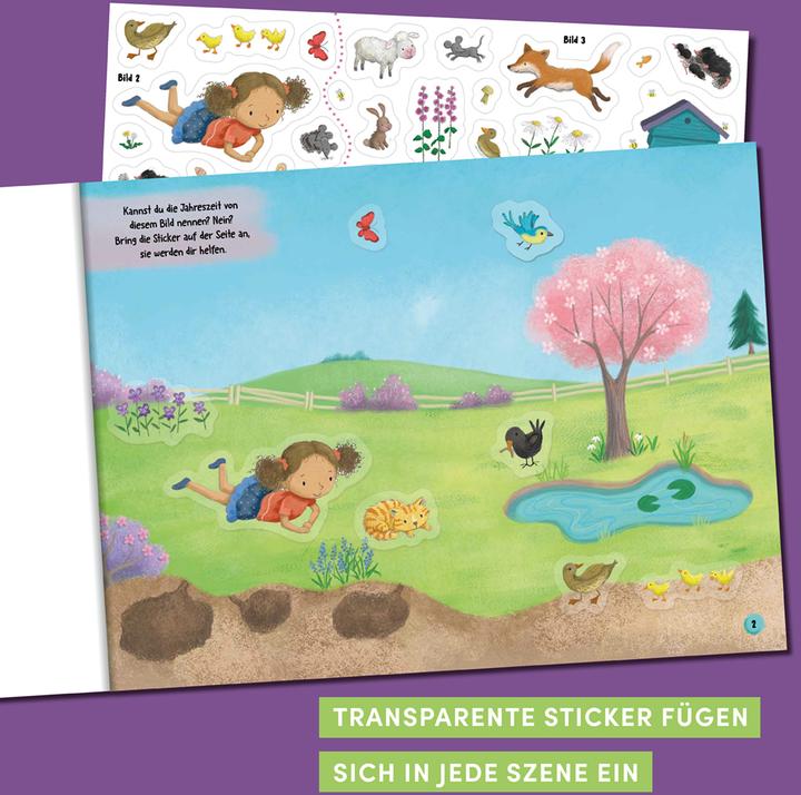 Produktbild Stickern ohne Ende - Die vier Jahreszeiten