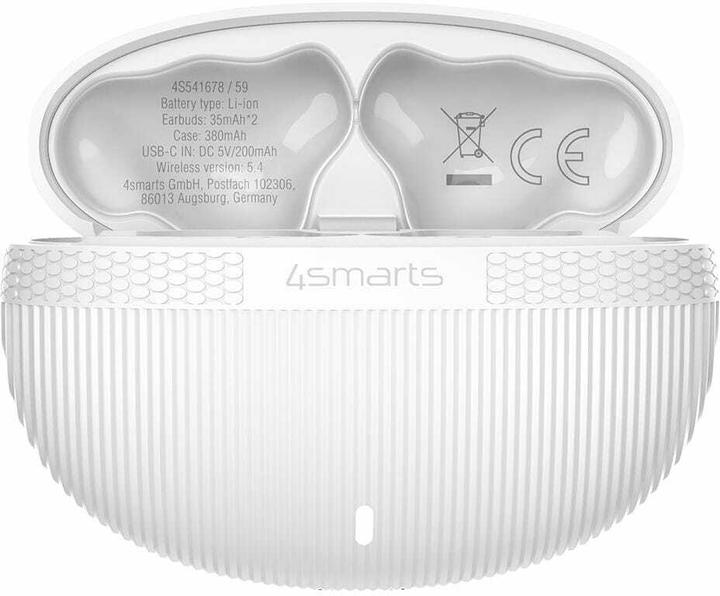 Actual product image 4smarts Wireless Headset SkyBuds Pro ANC, weiss (ANC, 20 h, Wireless)