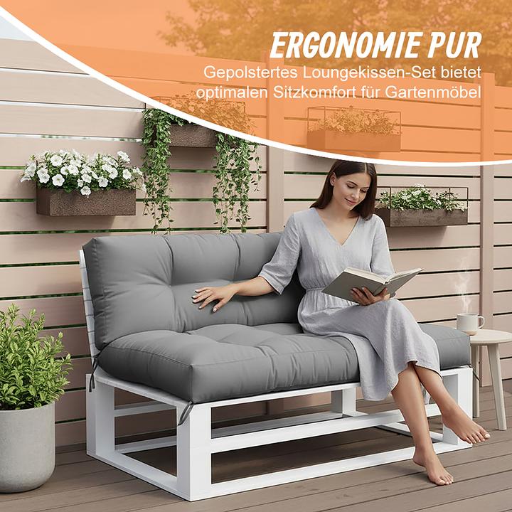 Actual product image Relaxdays Pallet cushions