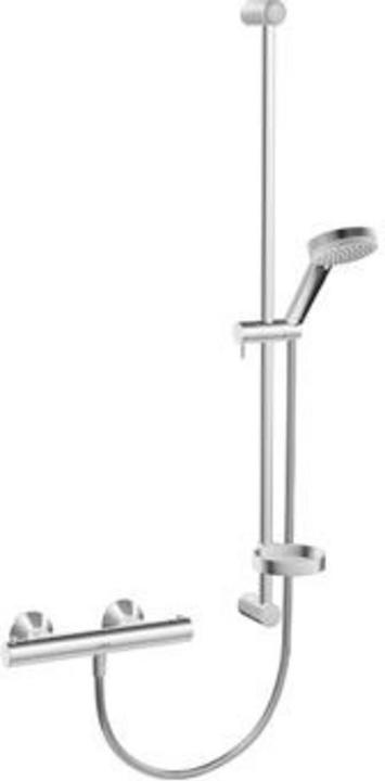 Hansa Hansaunita shower fitting, shower holding bar 952 mm, 3 jets, chrome, 48130131