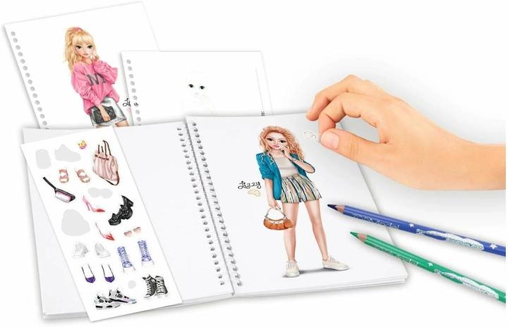 Produktbild Top Model Pocket Colouring Book