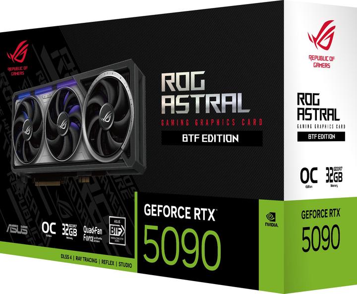 Actual product image ASUS ROG Astral GeForce RTX 5090 BTF OC Edition (32 GB, GDDR7)
