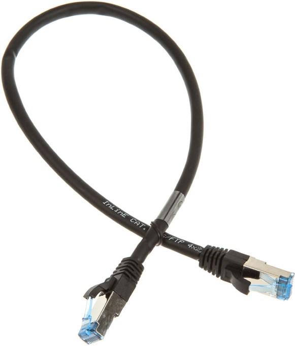 Produktbild InLine Patchkabel Cat.6A, S/FTP (PiMf), 500MHz (S/FTP, CAT6a, 0.50 m)