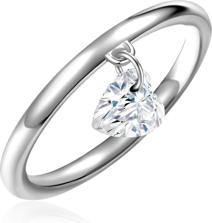 Produktbild Glanzstücke München Damen Herz Sterling Silber Topas Silber - 32392 (54, 925 Silber)