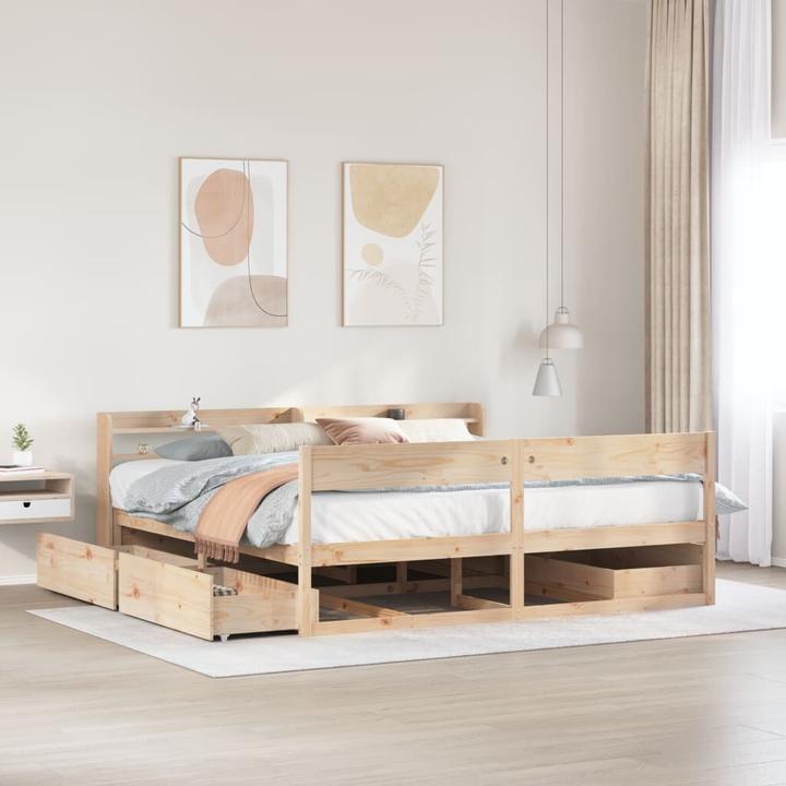 Image du produit vidaXL Bettgestell (200 x 200 cm)