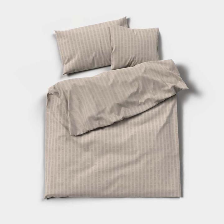 Produktbild Lotus Bettwaren Bettwäsche Satin Seersucker uni (Duvetbezug, 200 x 210 cm)