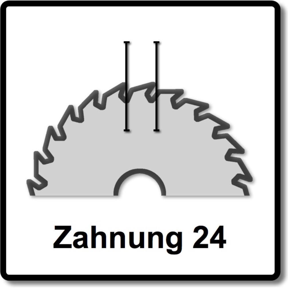 Thumbnail - Makita, Sägeblatt, M-FORCE Kreissägeblatt für Holz 235 x 30 x 2,3 mm 24 Zähne ( B-32063 )
