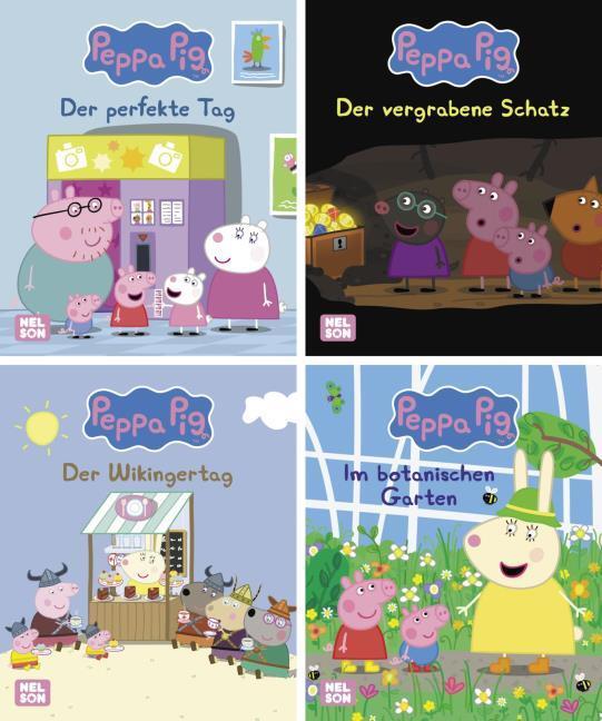 Produktbild Mini-Bücher: 4er Peppa Pig 21-24 (Deutsch, 2022)