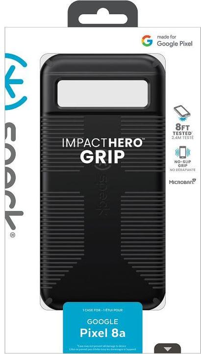 Image du produit speck ImpactHero Grip - Étui pour Google Pixel 8A (Noir) (Google Pixel 8a)