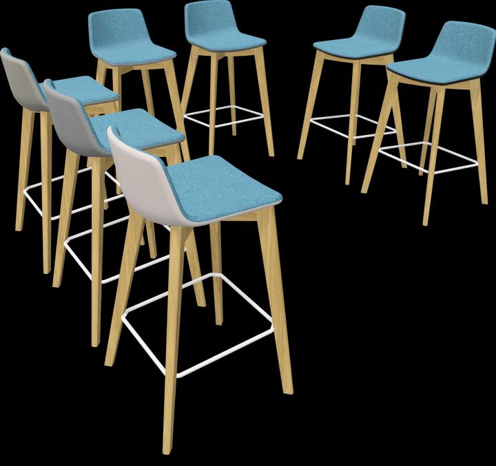 Image du produit Narbutas Tabouret de bar Twist & Sit