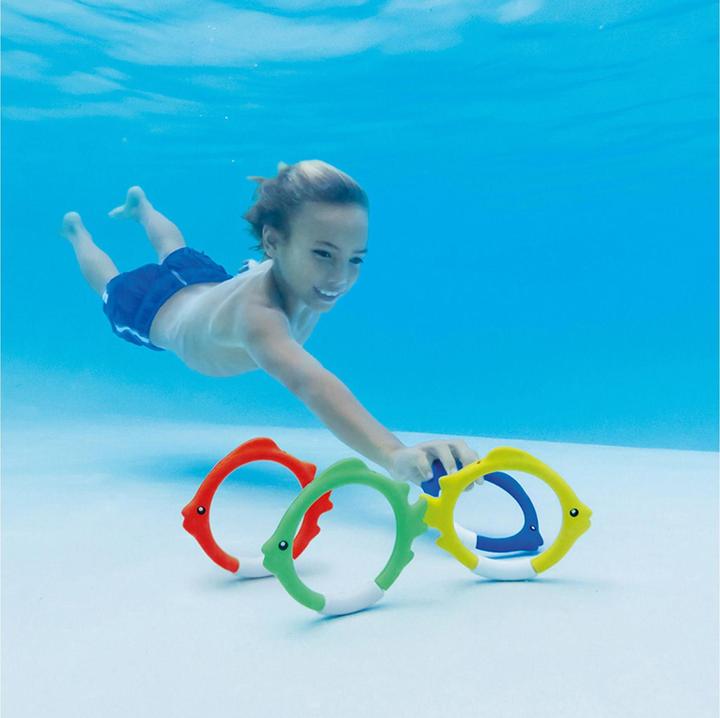 Image du produit Intex Ensemble anneau de plongée poisson