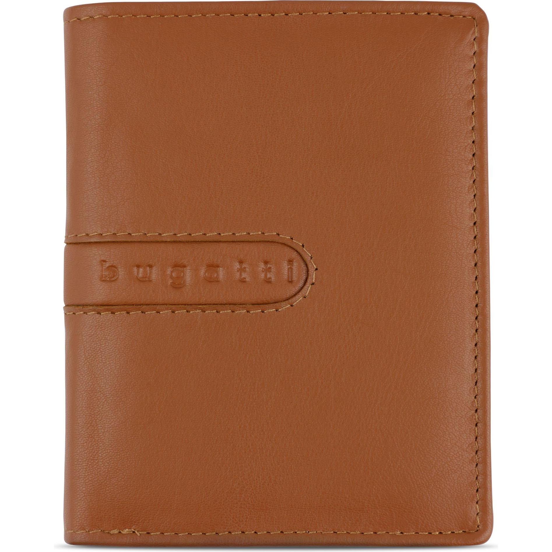 Bugatti, Herren, Portemonnaie, Geldbörse BOMBA, Braun