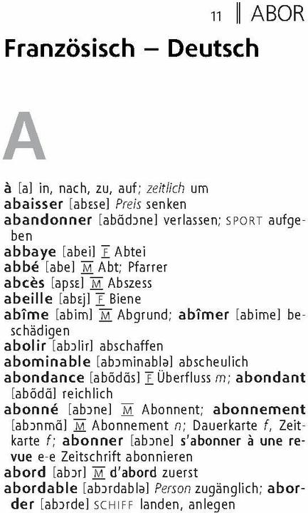 Valeurs nutritives et ingrédients Langenscheidt Reisewörterbuch Französisch (Allemand, 2023)