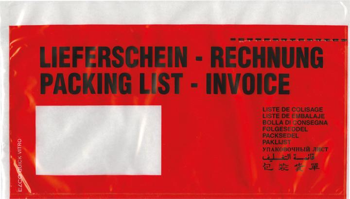 Produktbild Elco Lieferschein Quick Vitro (C5, C6, 250 Stk.)