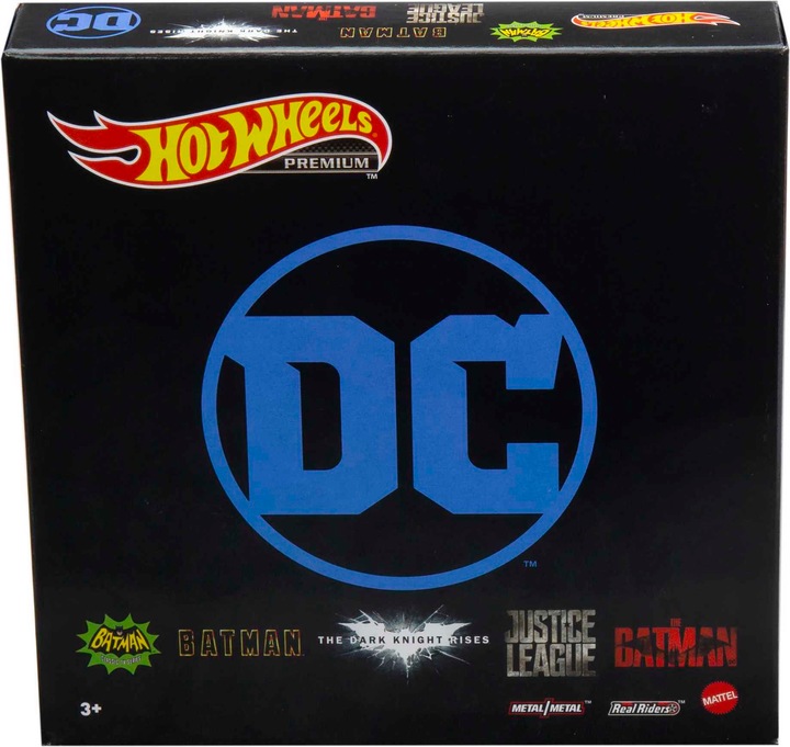 Actual product image Hot Wheels Premium Batman Bundle