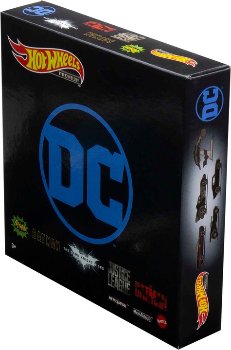 Actual product image Hot Wheels Premium Batman Bundle