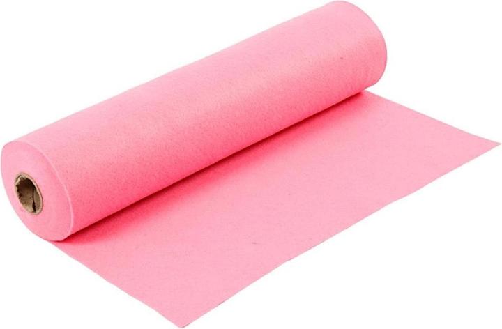Image du produit Creativ Company Bastelfilz 45 cm, Rosa (500 x 45 cm)