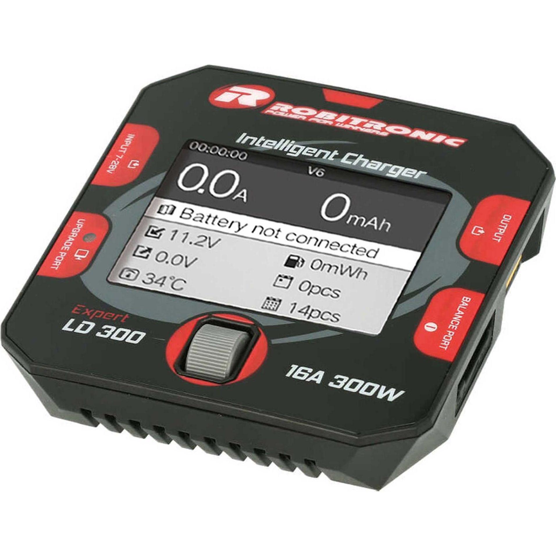 Robitronic Ladegerät DC Expert LD 300 LiPo 1-6s 16A 300W