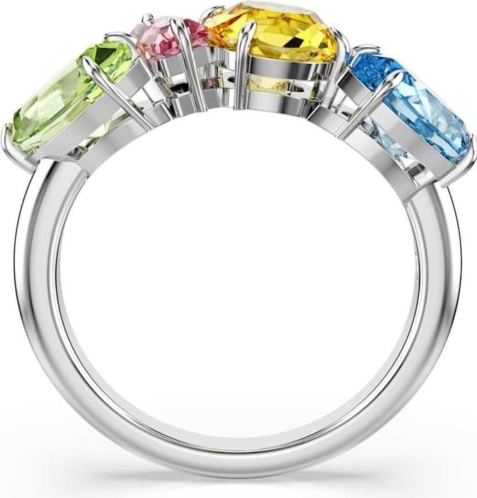 Actual product image Swarovski Gema Cocktail Ring Various cuts Multicoloured (55)