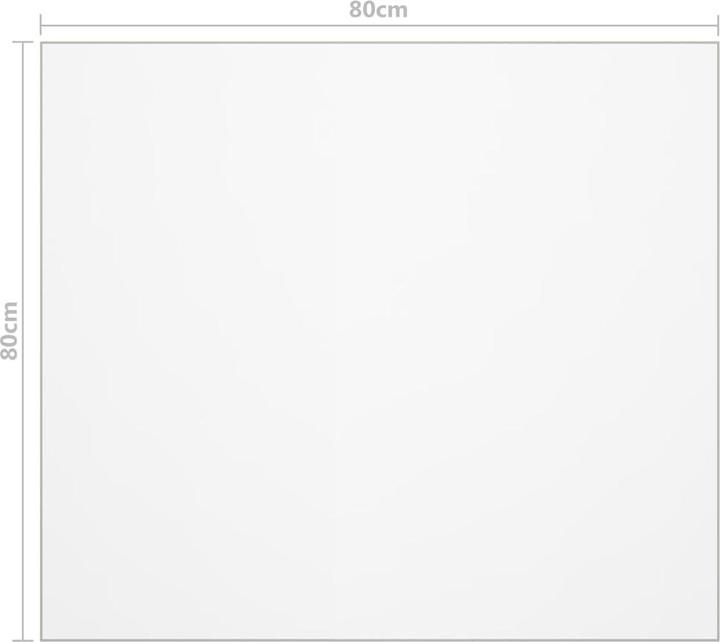 Produktbild vidaXL Tischschutz (80 x 80 cm)