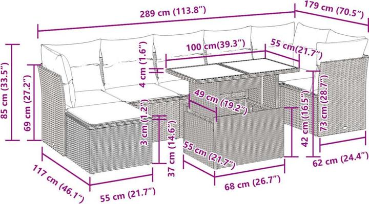 Produktbild vidaXL Nathan