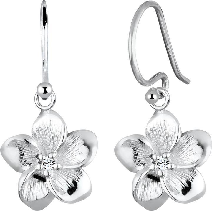 Image du produit Elli Fleur de frangipanier (Bande élastique, Cristal de verre, Argent sterling 925)