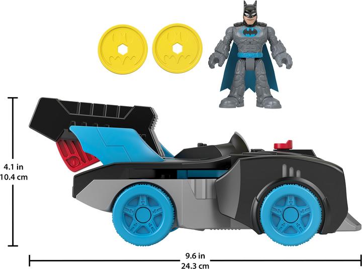 Productafbeelding Mattel Bat-Tech 2-in-1 Batmobiel & Batwing