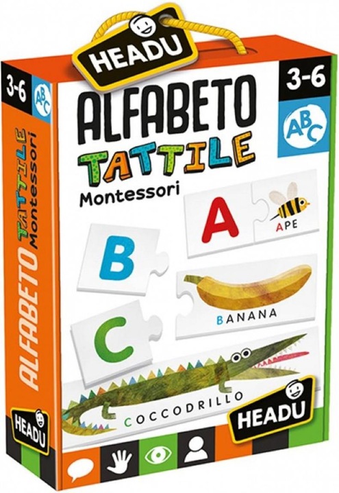 Actual product image Sombo IT Montessori Alfabeto Tattile (Italian)