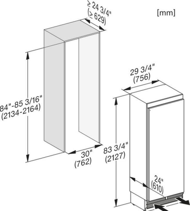 Produktbild Miele K 2802 Vi 11530510 (467 l)