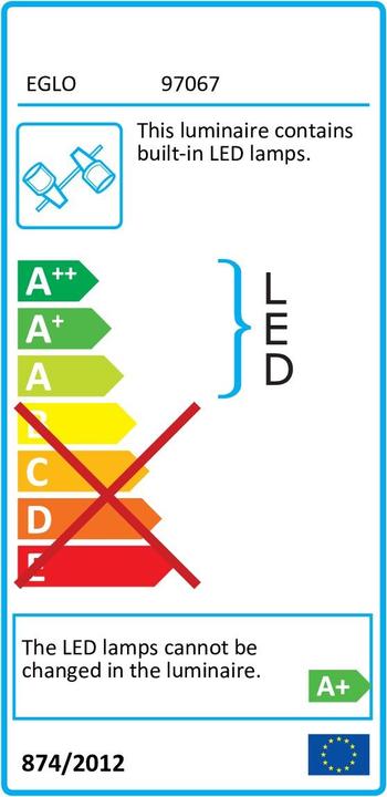 Energy Label EGLO Karystos (380 lm)