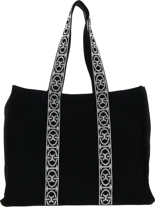 Actual product image Coccinelle Never Without Bag Ribbon Handbag Canvas Fabric