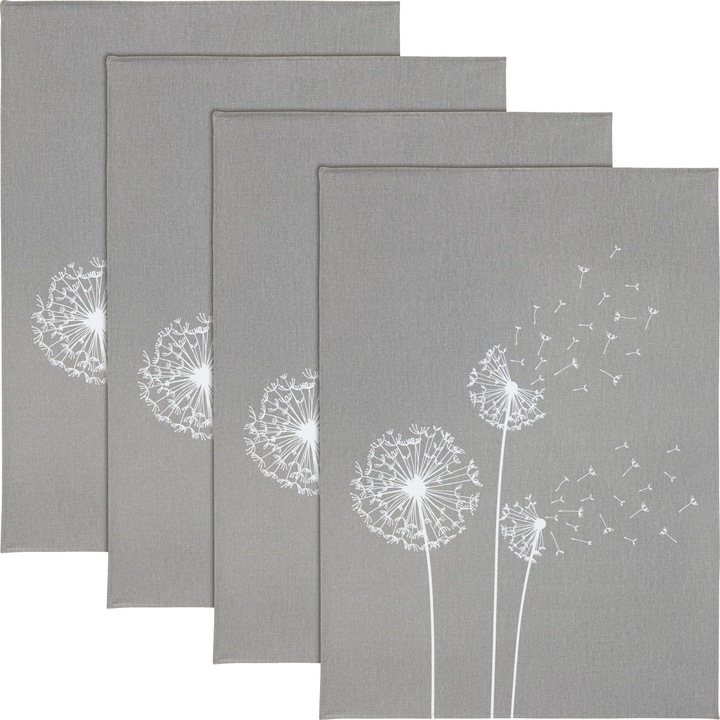 Image du produit Erwin Müller Lot de 4 torchons en coton (50 x 70 cm)