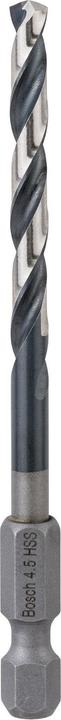 Actual product image Bosch Professional Zubehör HSS twist drill with hexagonal shank. 4.5 x 47 x 87 mm. Pack of 1 (4.5 mm)