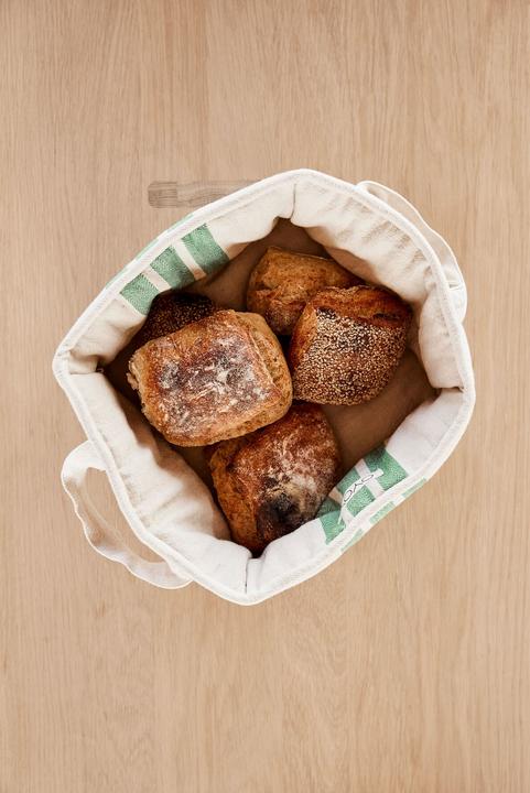 Produktbild OYOY Living Brotkorb Linu Beige/Grün