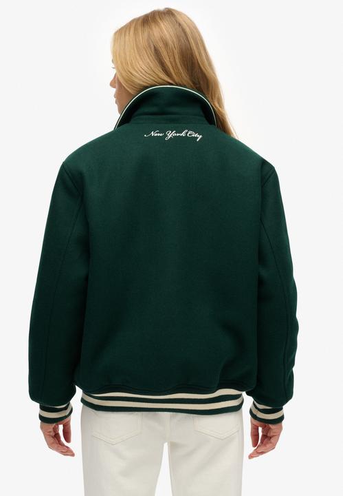 Actual product image Superdry Country Club Wool Blend Bomber Jacket (M)
